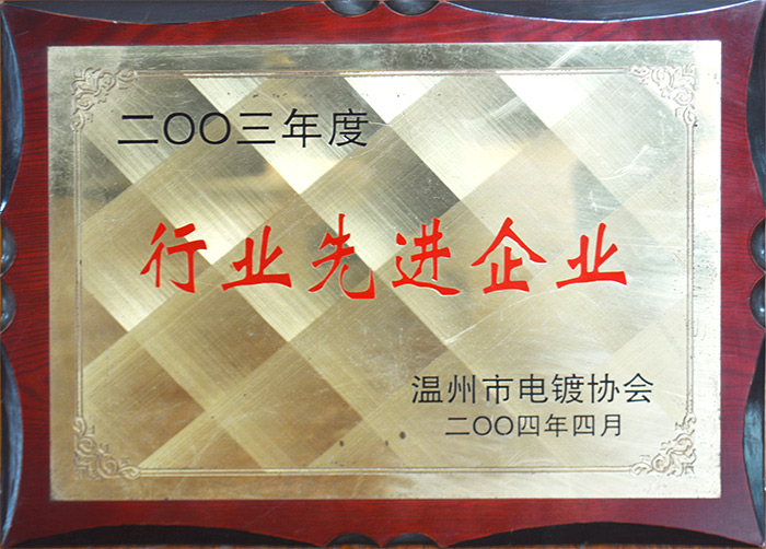 行業(yè)先進(jìn)企業(yè)
